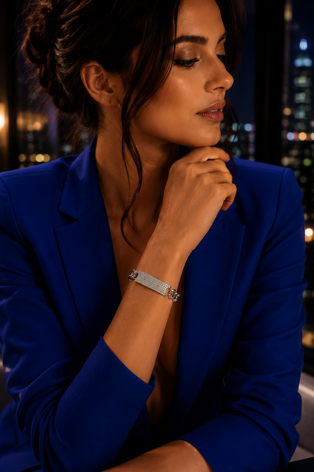Royal Platinum – Funkelndes Armband mit Zirkonia