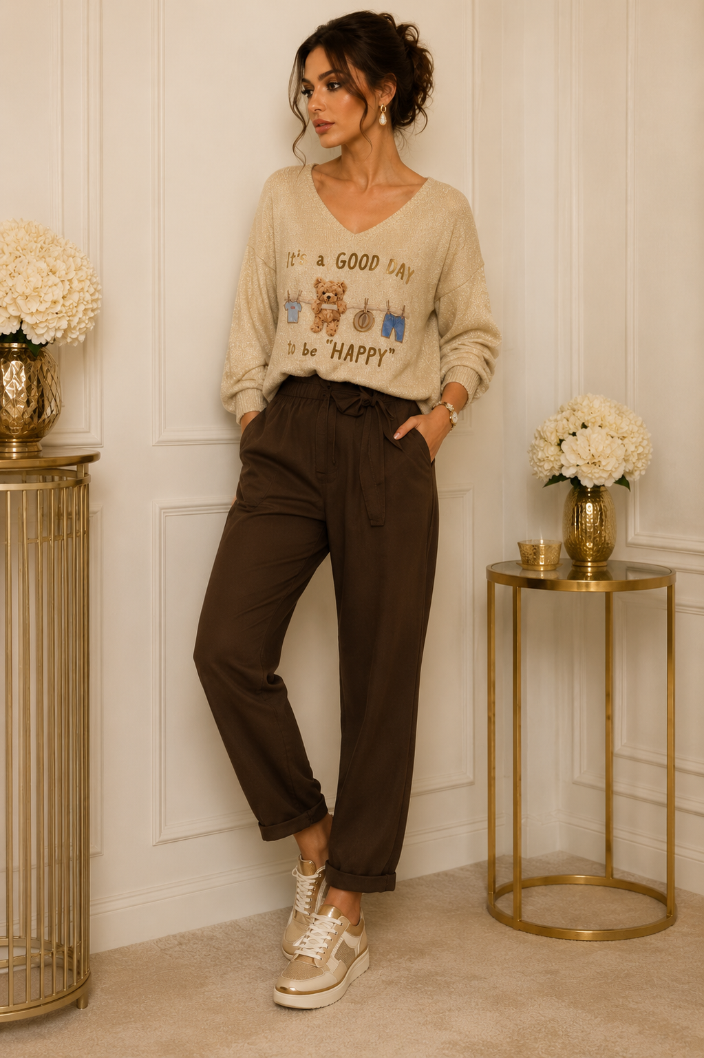 Golden Glow Pullover