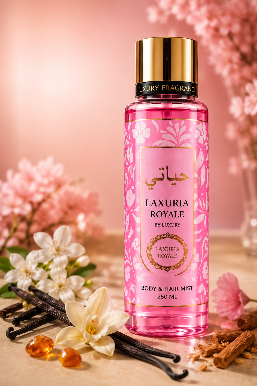 Laxuria Royale – Body & Hair Mist 250 ml