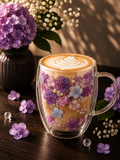 Hortensien-Thermoglas – Lavender Dream