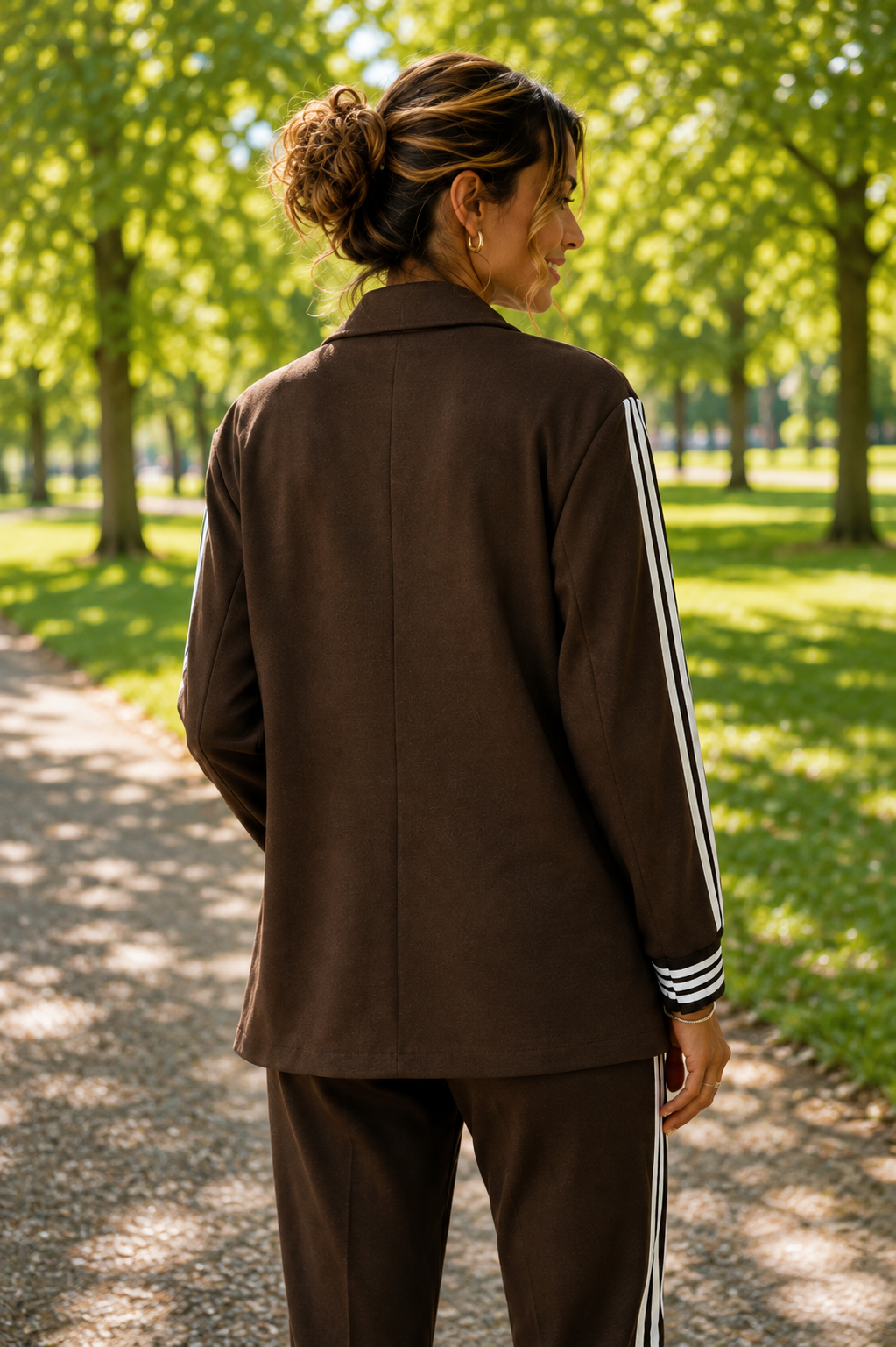 Elegantes Set – Blazer & Hose | Farbe: Schokolade 🤎