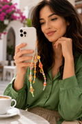 🍊 Handgefertigter Handy-Anhänger – ein echtes Unikat 🍋