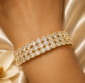 👑 Diamond Glow – Luxus Armband mit Premium-Zirkonia | 18K Gold-Optik ✨💎