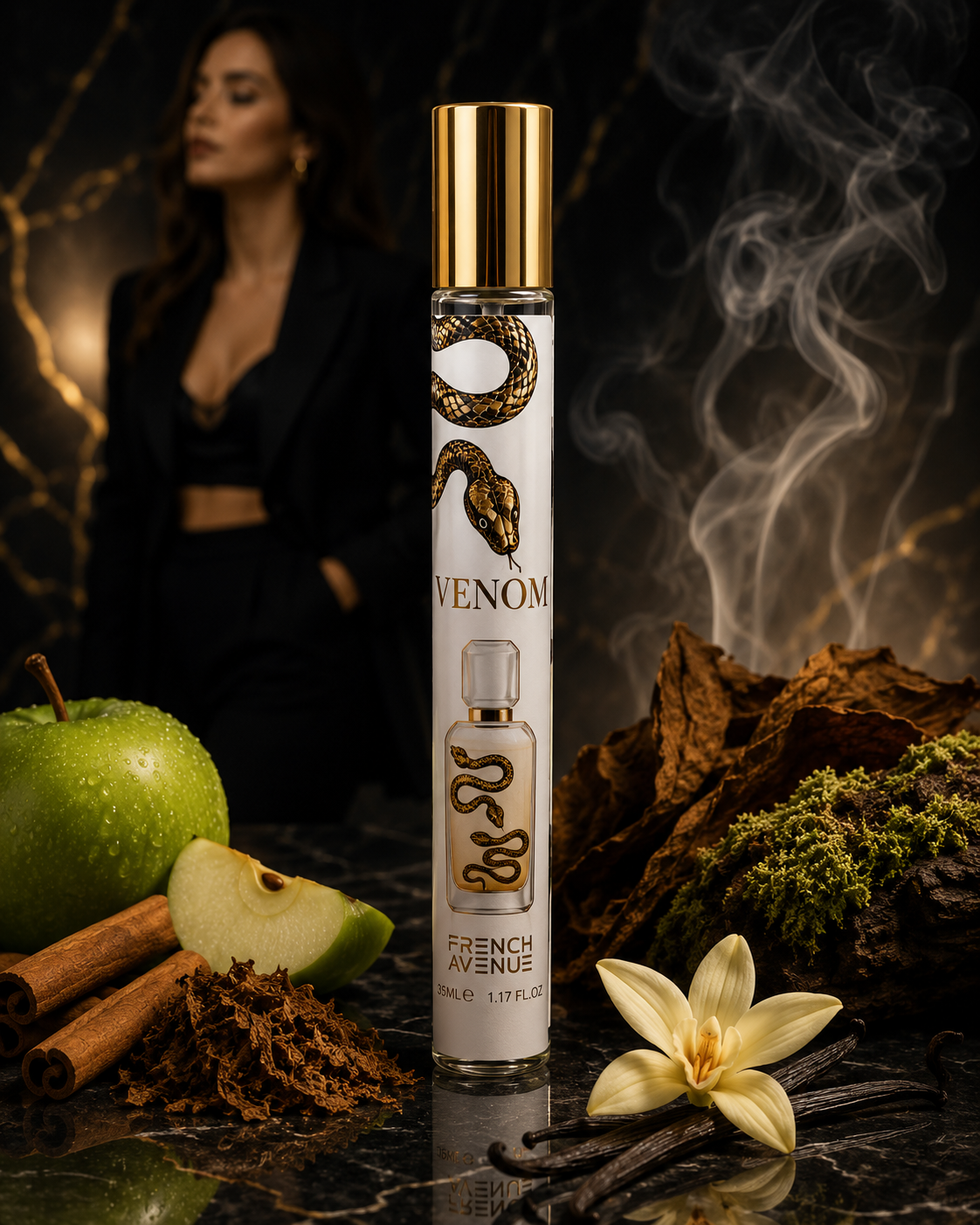 French Avenue Veneno – Eau de Parfum 35 ml | Würzig, Rauchig & Verführerisch