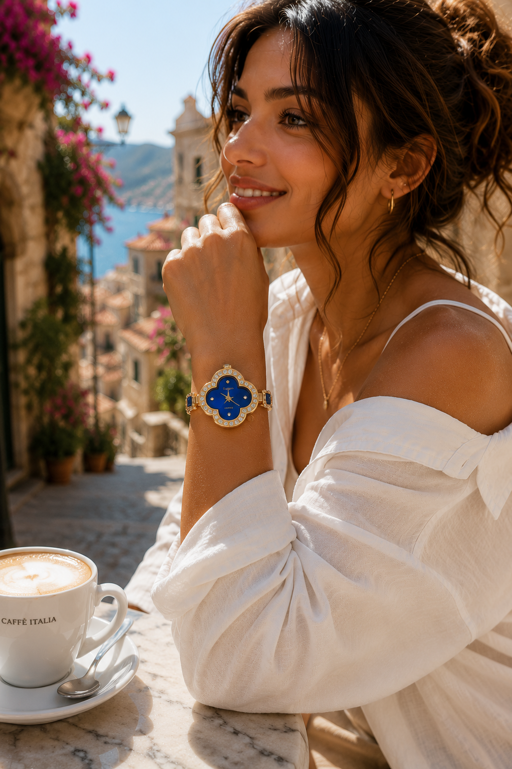 Damenuhr – Blue Clover 💙