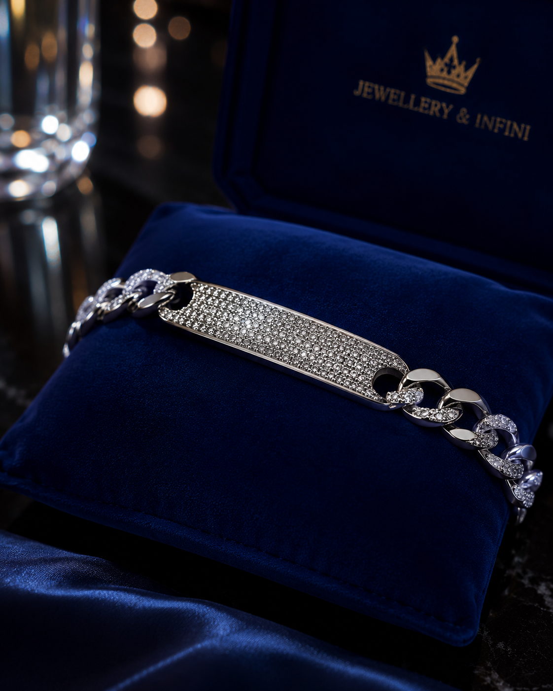 Royal Platinum – Funkelndes Armband mit Zirkonia