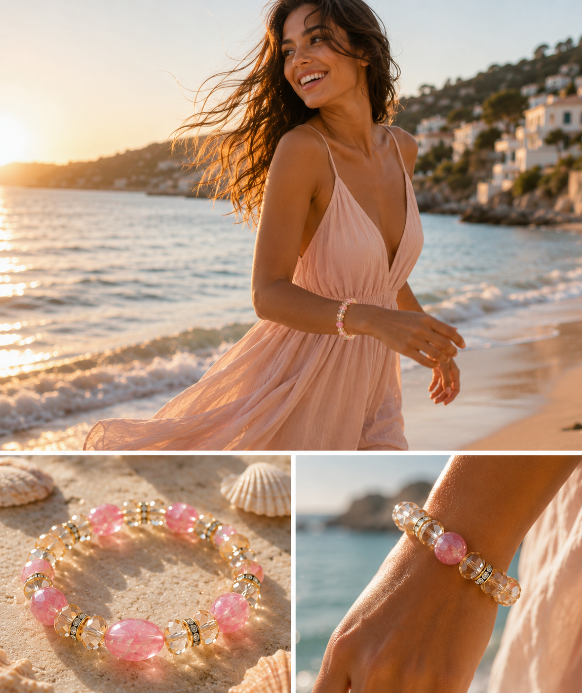 ✨ Infini Sparkle – Elastische Armbänder